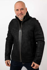 Men's leather coat Philip